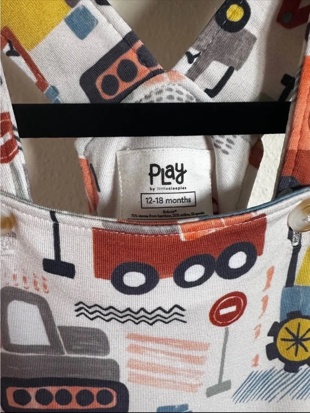 NWOT Little Sleepies Overalls